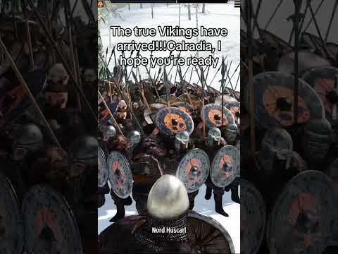 Vikings arrived in Mount and Blade 2 Bannerlord #gamingvideos #mountandblade #bannerlord